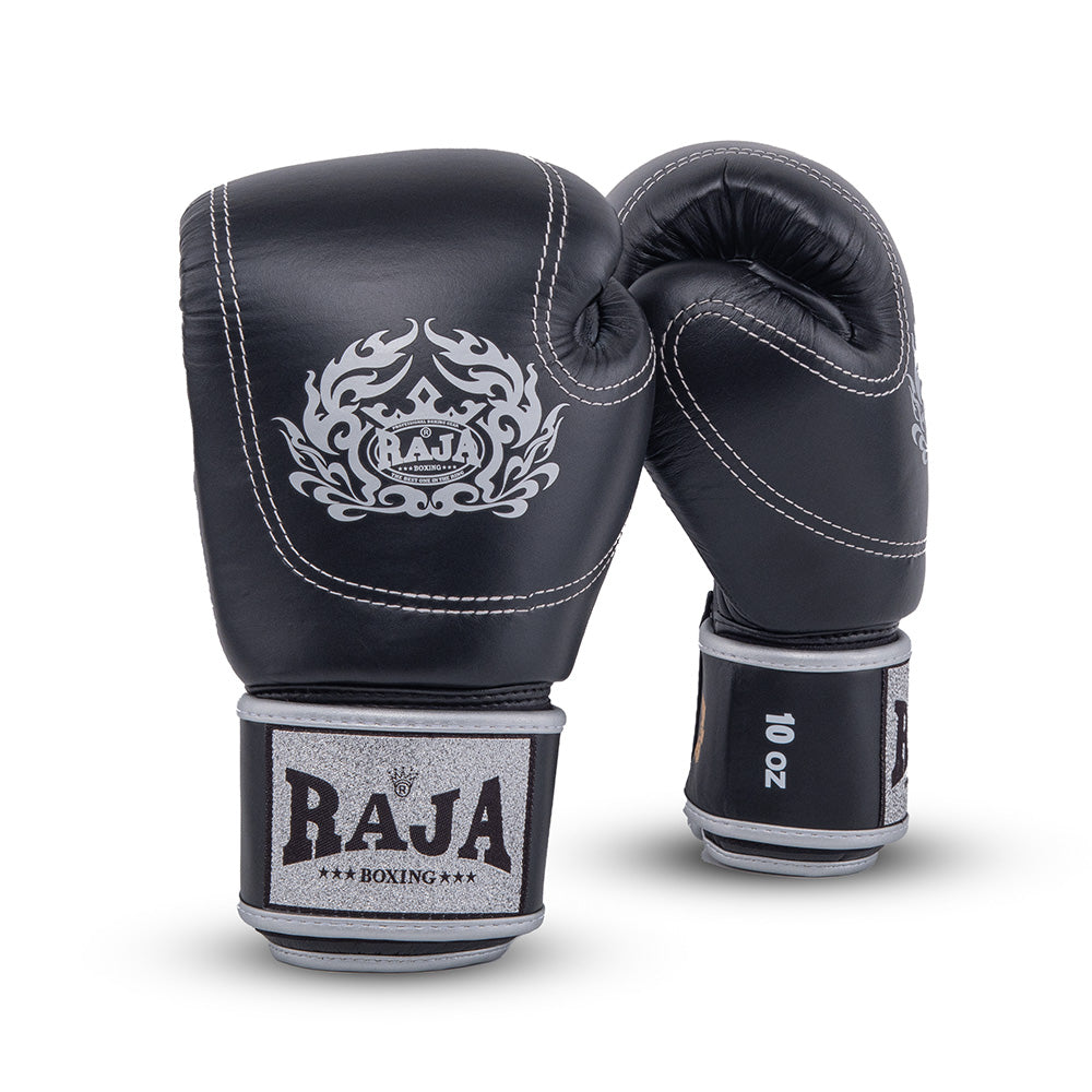 Raja Boxing RJB-P2 – Rękawice Muay Thai Premium ze 100 % skóry naturalnej