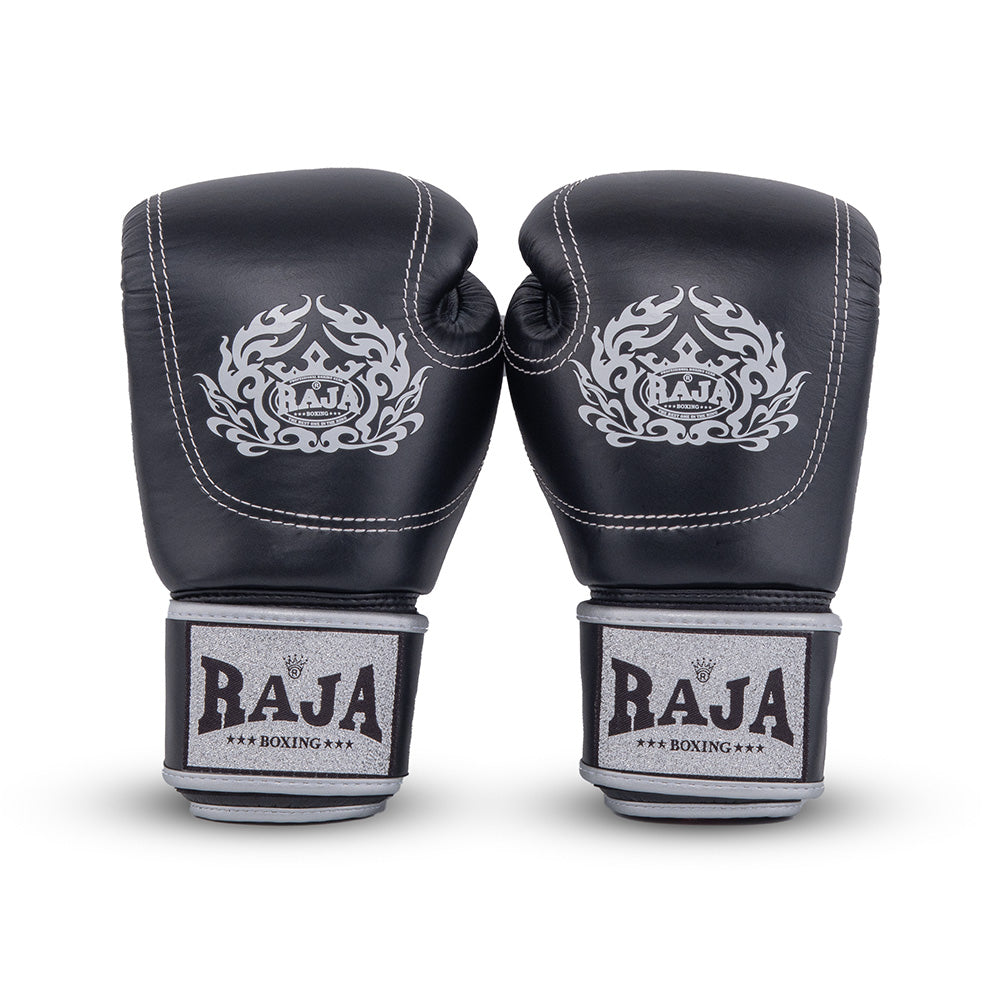Raja Boxing RJB-P2 – Rękawice Muay Thai Premium ze 100 % skóry naturalnej