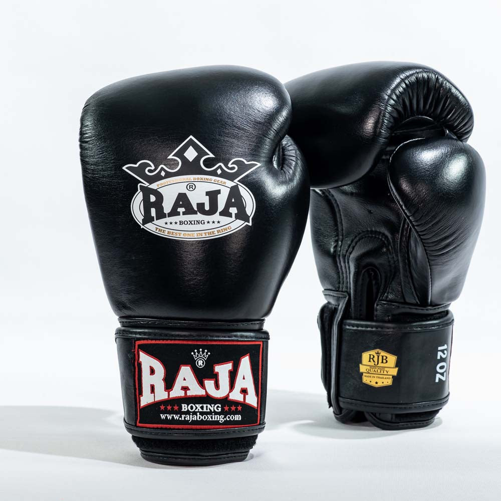 Raja Boxing RBGV-1 – Rękawice Muay Thai ze skóry naturalnej 100%